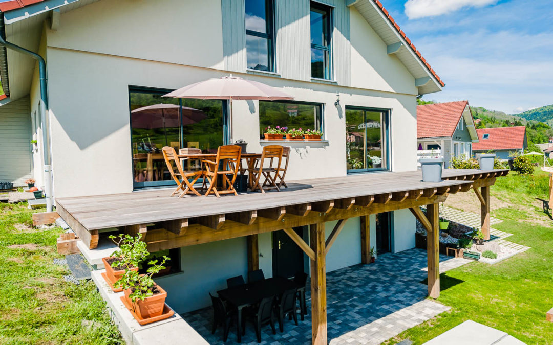 Aménagement de terrasse à Epinal