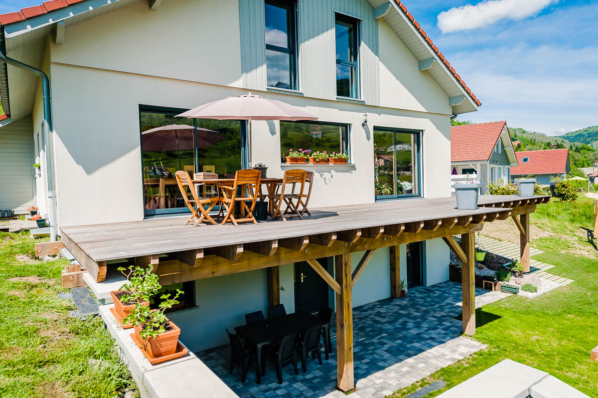 Aménagement de terrasse à Epinal