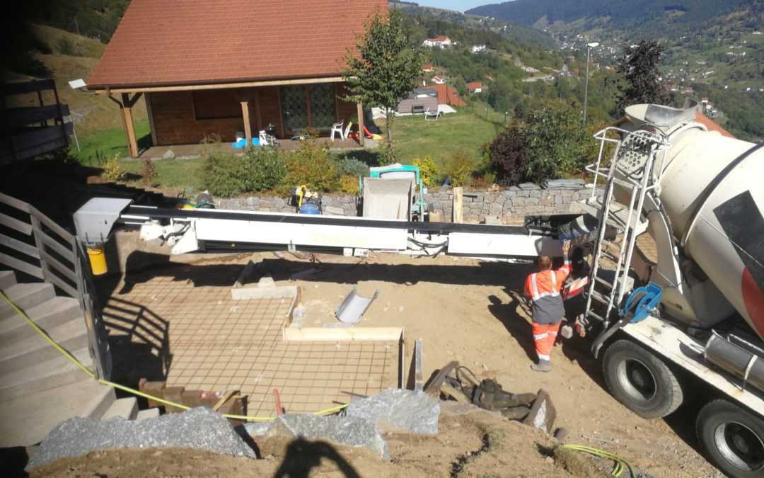 Création paysagère à Gérardmer