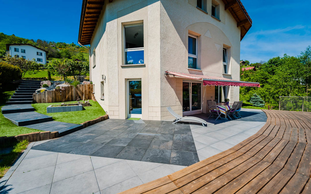 Création de terrasse à La Bresse