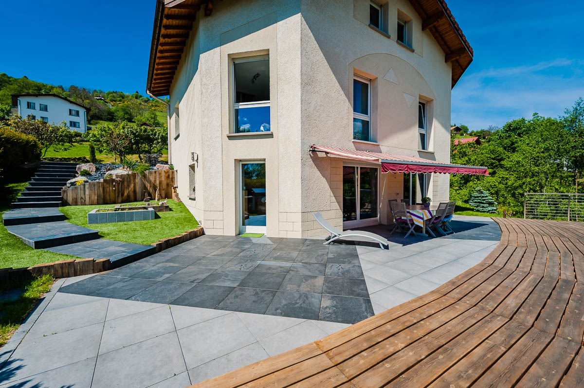 Création de terrasse à La Bresse