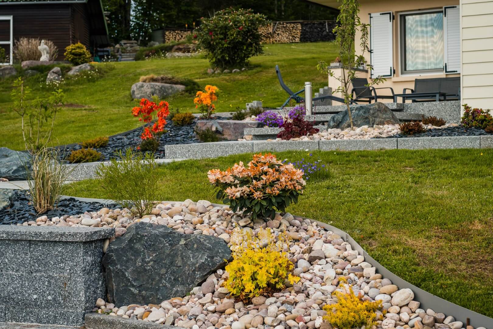 Aménagement de jardin à Xonrupt